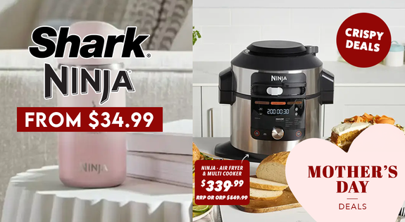 Shop the Shark Ninja Crispy Deals – From $34.99 sale