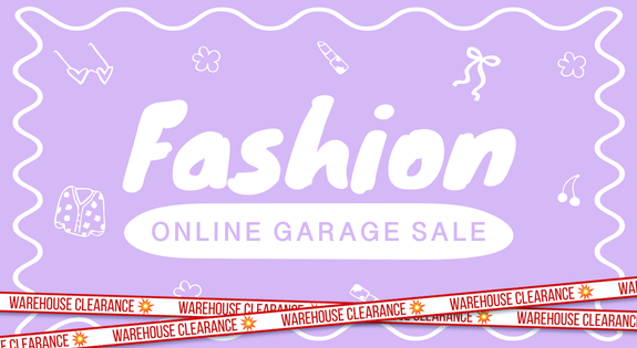 Shop the FASHION ONLINE GARAGE SALE sale