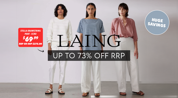 Shop the Laing Huge Savings - Up to 73% Off RRP sale