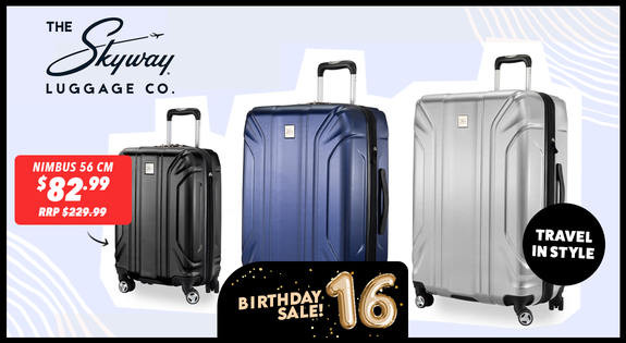 Shop the Skyway Luggage - Travel In Style! sale