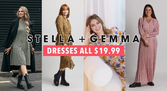 Shop the Stella+Gemma Dresses All $19.99! sale