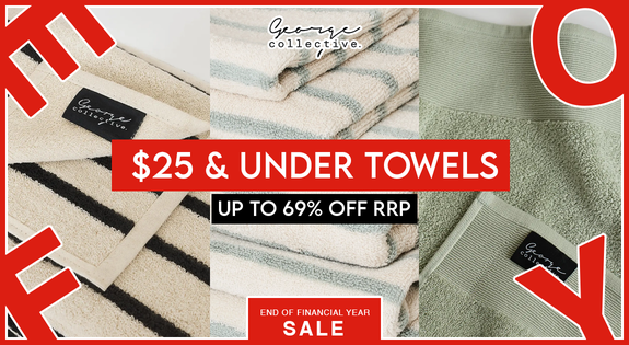 Shop the $25 & Under 100% Cotton Towels! sale