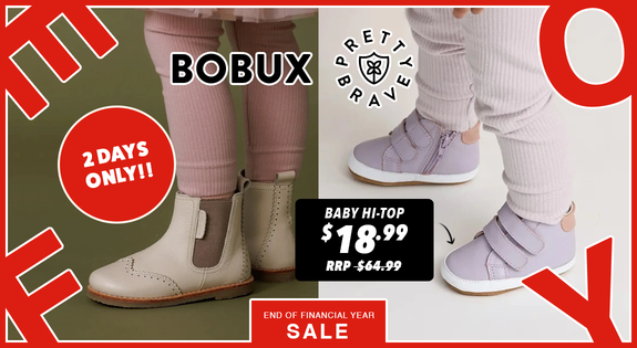 Shop the Pretty Brave + Bobux Crazy prices! sale