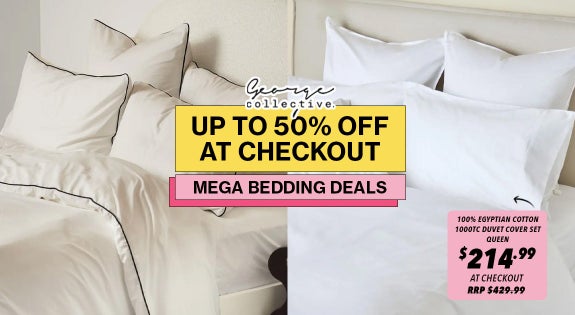 Shop the MEGA BEDDING DEALS Up to 50% Checkout! sale