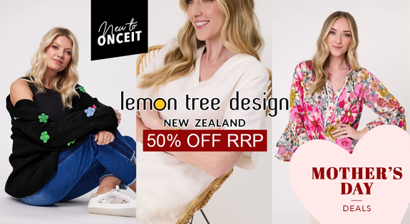 Shop the New to Onceit! Lemon Tree Design - 50% Off RRP! sale