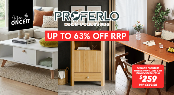 Shop the New to Onceit! Proferlo Furniture - Up to 63% OFF RRP!! sale