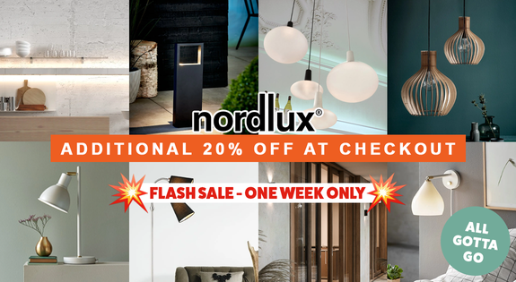 Shop the Nordlux Designer Lighting Clearance All Gotta Go - ADDITIONAL 20% OFF AT CHECKOUT 5 DAYS ONLY!! sale