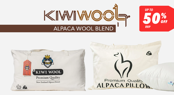 Shop the Kiwi Wool - Alpaca Wool Bedding - Up to 50% Off RRP! sale