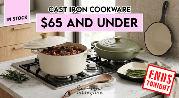 Shop the ALL IN STOCK - Cast Iron $65 & Under! sale
