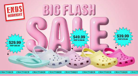 Shop the Croctober Big Flash sale! sale