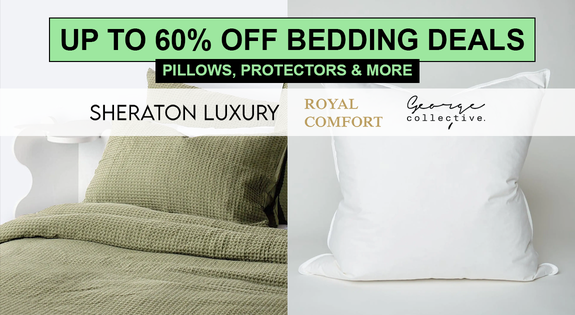Shop the UP TO 60% OFF BEDDING DEALS! Pillows, Protectors & More! sale