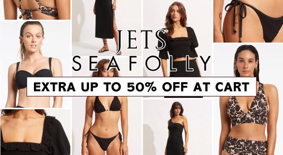 Shop the Seafolly, Jets EXTRA Up to 50% off at cart! sale