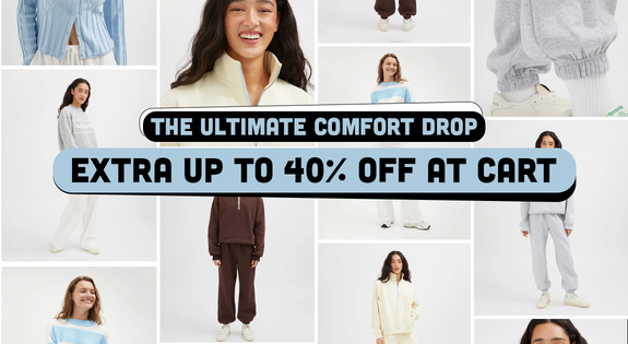 Shop the The Ultimate Comfort Drop: Extra Up To 40% Off at Cart! sale