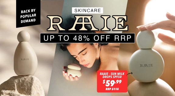 Shop the Back By Popular Demand! Raaie Skincare - Up to 48% Off RRP! sale