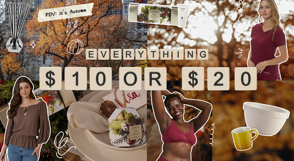 Shop the EVERYTHING $10 OR $20 sale