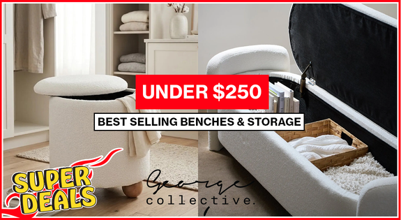 Shop the SUPERDEAL - UNDER $250 - Best Selling Benches & Storage! sale