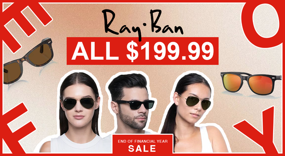 Shop the Ray-Ban Sunglasses - All $199.99! sale