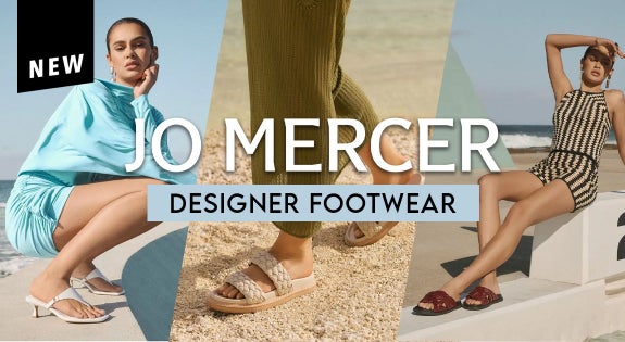 Shop the Discover New Jo Mercer Designer Footwear sale