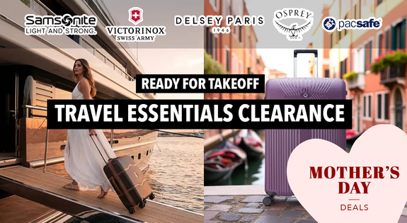 Shop the Ready for Takeoff: Travel Essentials Clearance sale