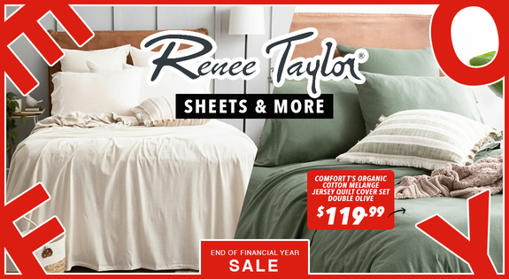 Shop the Renee Taylor Sheets and More! sale