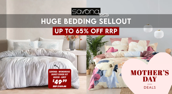 Shop the Huge Bedding sellout - Up to 65% off RRP! sale