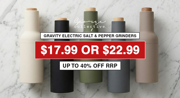 Shop the Gravity grinders $17.99 OR $22.99 sale