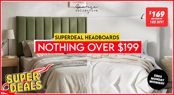 Shop the NOTHING OVER $199 - Superdeal HEADBOARDS (Ends Monday Midnight) sale
