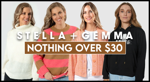 Shop the Stella and Gemma Nothing over $30 sale