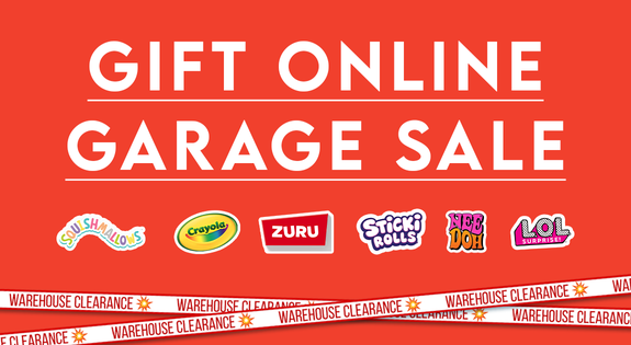Shop the GIFT ONLINE GARAGE SALE sale