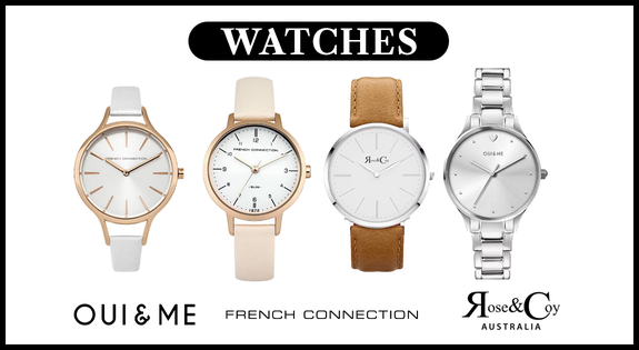 Shop the Oui & Me, French Connection and Rose&Coy Watches sale