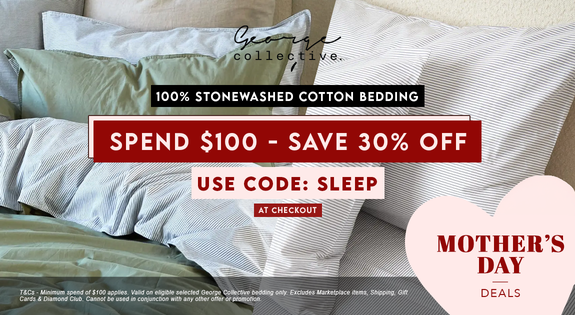 Shop the Stonewashed 100% Cotton Bedding - SPEND $100 Save 30% - CODE: SLEEP sale