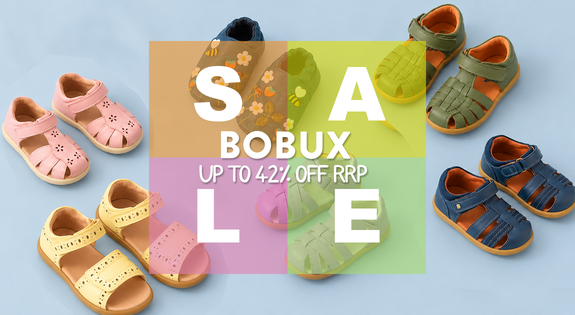 Shop the Guess who's Back? Bobux Up to 42% off RRP! sale