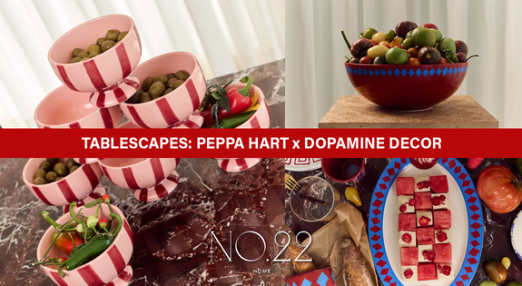 Shop the No.22 Tablescapes: Peppa Hart x Dopamine Decor sale