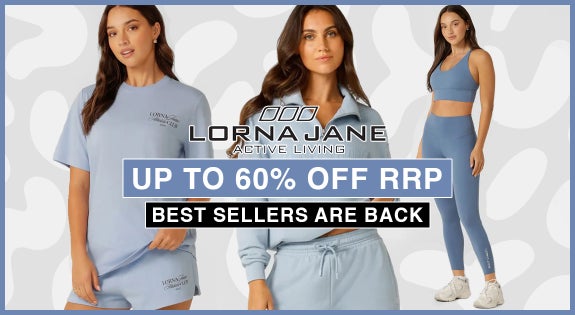 Shop the Lorna Jane - Best Sellers are Back - Up to 60% Off RRP sale