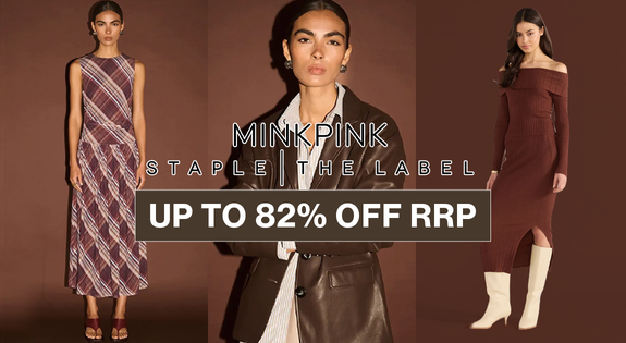 Shop the New Styles Added! - MinkPink & Staple The Label - Up to 82% Off RRP! sale