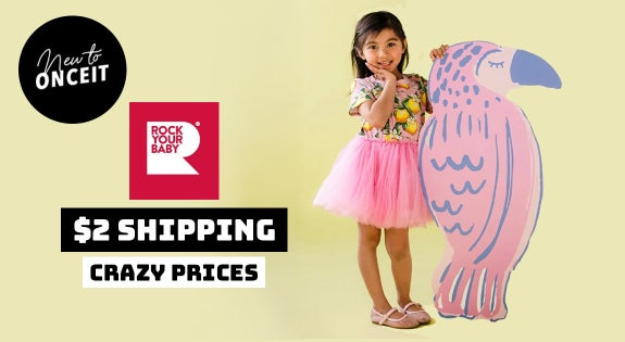Shop the New to Onceit! Rock Your Baby Crazy Prices $2 shipping! sale