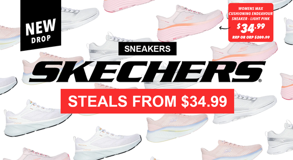 Shop the New drop Skechers Sneaker Steals from $34.99 sale