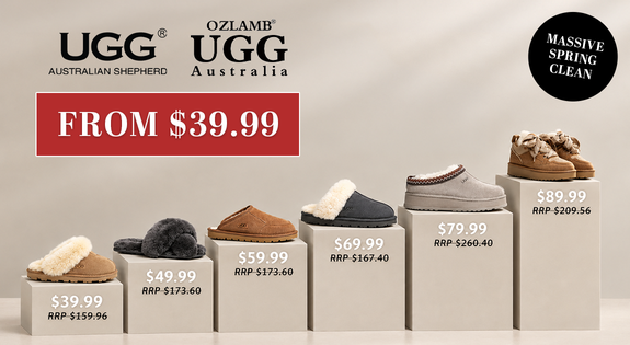 Shop the Massive Uggs Spring Clean - From $39.99 !! sale