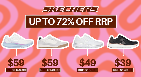 Shop the Skechers upto 72% off RRP !! sale