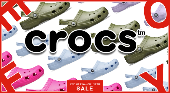 Shop the Crocs End of Financial Year Sale! sale
