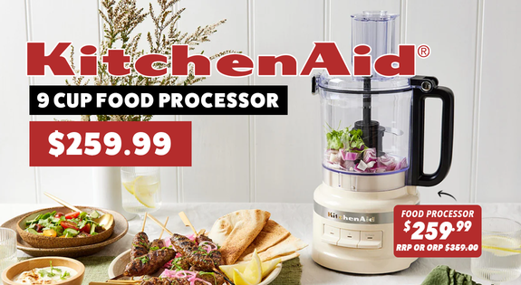 Shop the KitchenAid 9 Cup Food Processor $259.99! sale