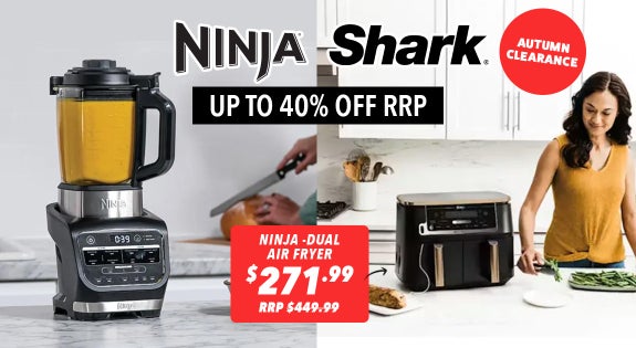 Shop the Shark Ninja Autumn Clearance - Up to 40% off RRP! sale