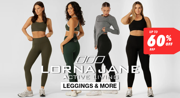 Shop the BACK BY POPULAR DEMAND Lorna Jane Clearance - Up to 60% Off RRP! sale