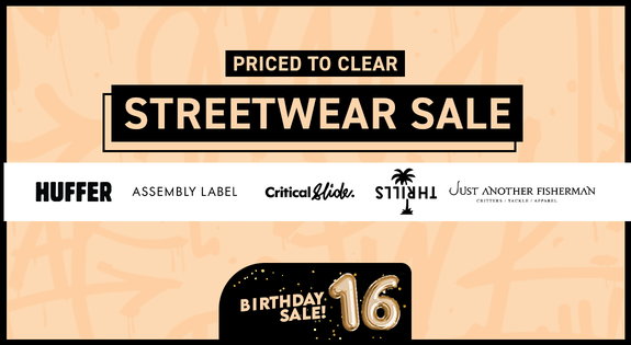 Shop the Streetwear Sale - Priced to Clear sale
