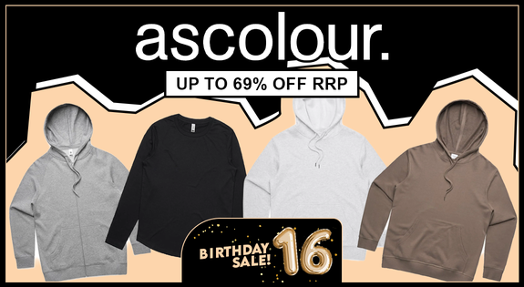 Shop the AS Colour - Up to 69% Off RRP + $1 Shipping sale