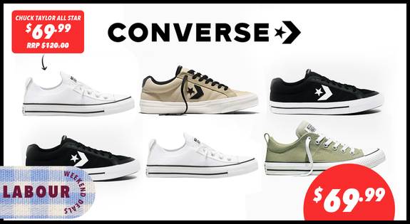 Shop the Converse Sneakers - $69.99!! sale