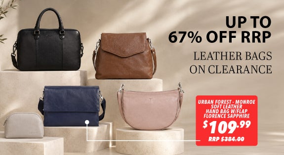 Shop the Leather Bags On Clearance Up to 67% Off RRP sale