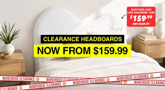 Shop the Clearance Headboards - Now from $159.99!! sale