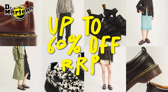 Shop the New stock! Dr. Martens up to 60% off RRP sale