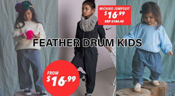 Shop the Feather Drum Kids From $16.99! sale